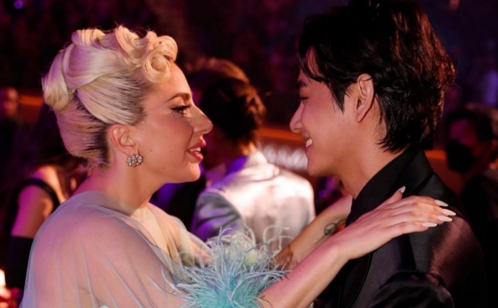 V BTS Lady Gaga Grammy 2022